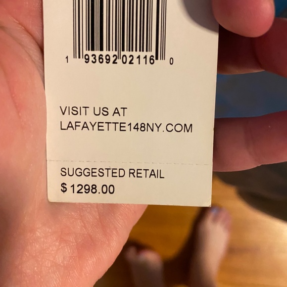 LAFAYETTE 148 Mint Leather Jacket - Picture 6 of 7